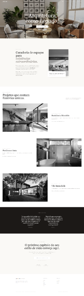 Atelier Design Homepage